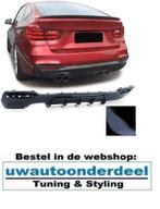 Diffuser Glans Zwart Uitlaat Links Bmw 3 serie F34 GT M Pack, Verzenden