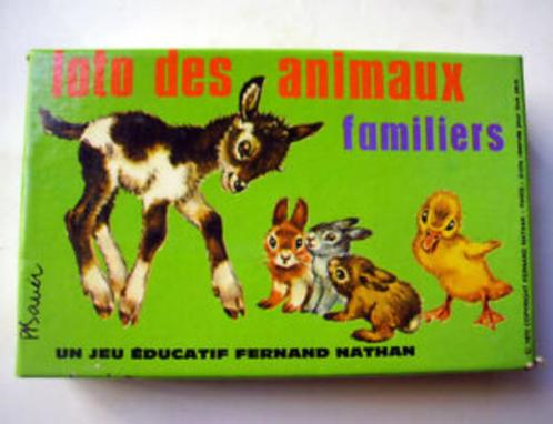 Jeu loto des animaux familiers Fernand Nathan, Enfants & Bébés, Jouets | Éducatifs & Créatifs, Utilisé, Découverte, Enlèvement ou Envoi