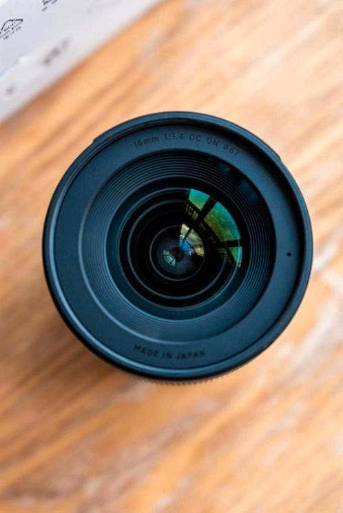 Sigma 16mm F1.4 DC DN | C, Audio, Tv en Foto, Foto | Lenzen en Objectieven, Groothoeklens, Ophalen of Verzenden