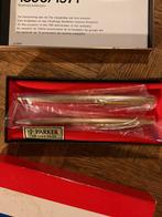 Boite de stylo avec stylos dorés Parker neufs d’ancien stock, Enlèvement ou Envoi, Comme neuf