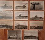 11 cartes postales du champ de la Kriegsmarine Bismarck Scha, Enlèvement ou Envoi