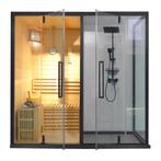 Traditionele sauna met douchecombinatie, Sport en Fitness, Sauna, Ophalen, Nieuw