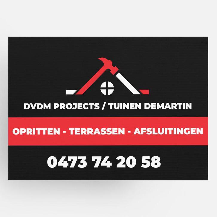 Algemene buiten en binnen projecten, Diensten en Vakmensen, Tuinmannen en Stratenmakers, Bestrating, Hekwerk of Schuttingen