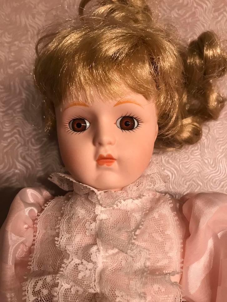 Porseleinen pop, Heritage Mint, 1988, Verzamelen, Poppen, Zo goed als nieuw, Pop, Ophalen of Verzenden