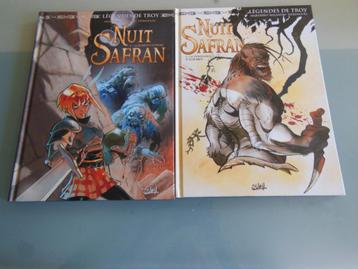 Lot BD Nuit Safran 1 à 2 Comme neuf Série complète beschikbaar voor biedingen