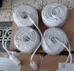 4 RJ45-kabels voor camera's en netwerken nieuw lengte: 12 m, Ophalen, Nieuw