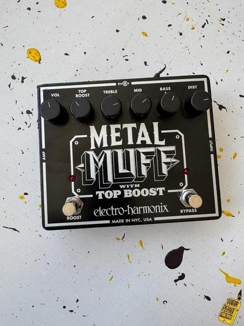 Electro-Harmonix Metal Muff Distortion with Top Boost, Muziek en Instrumenten, Effecten, Zo goed als nieuw, Distortion, Overdrive of Fuzz