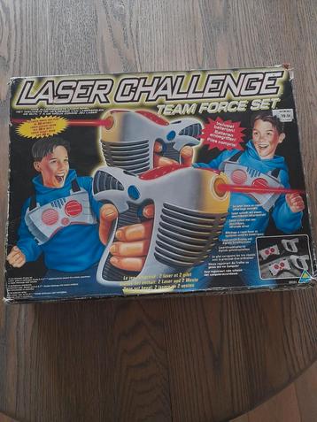 Laser challenge game. Laser spel