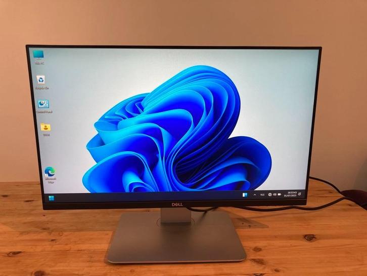 DELL-P2422H 23,8” Full HD IPS LED Scherm 23,8" inch, Computers en Software, Monitoren, Zo goed als nieuw, 60 Hz of minder, DisplayPort