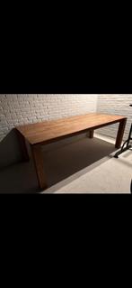 Etnicraft tafel, Maison & Meubles, Tables | Dessertes, 150 à 200 cm, Etnicraft hout, Enlèvement, Utilisé