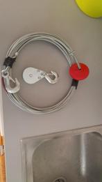 Stalen kabel 20m en 5mm dik nieuw, Ophalen of Verzenden, Zo goed als nieuw