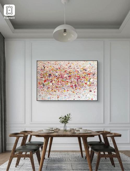 🔴 Sold   Feelings of Happiness, Huis en Inrichting, Woonaccessoires | Schilderijen, Tekeningen en Foto's, Ophalen
