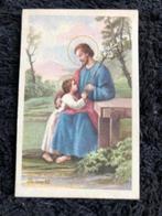 Carte de prière dévotionnelle Série Agnus AR Dep 43 Joseph e, Collections, Religion, Comme neuf, Carte ou Gravure, Enlèvement ou Envoi