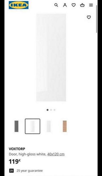 IKEA Voxtorp brillant 40 x 120