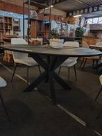 Eetkamertafel rond zwart (outlet), Ophalen, Nieuw