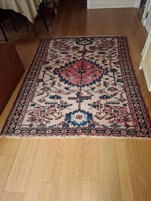 Iraans antiek Shahsavan tapijt, Huis en Inrichting, Stoffering | Tapijten en Vloerkleden, Beige, Ophalen