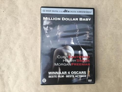 Dvd film Million Dollar Baby met Hilary Swank, Cd's en Dvd's, Dvd's | Drama, Zo goed als nieuw, Drama, Vanaf 12 jaar, Ophalen of Verzenden