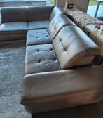 Lederen hoeksalon, Huis en Inrichting, Ophalen, Gebruikt, Leer