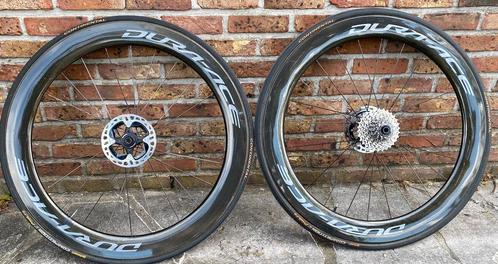 Roues à disque en carbone Dura Ace C60, Vélos & Vélomoteurs, Vélos Pièces, Enlèvement ou Envoi