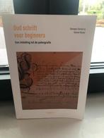 Oud schrift voor beginners, Ophalen of Verzenden, Zo goed als nieuw, Hoger Onderwijs, Georges declercq