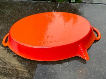 OUDE PAN IN EMAILLE VINTAGE FE BELGIUM beschikbaar voor biedingen