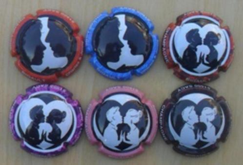 Champagne capsules - Bigault C&J 5 St Valentin 2021 (L 7883), Verzamelen, Complete verzamelingen en Collecties, Verzenden