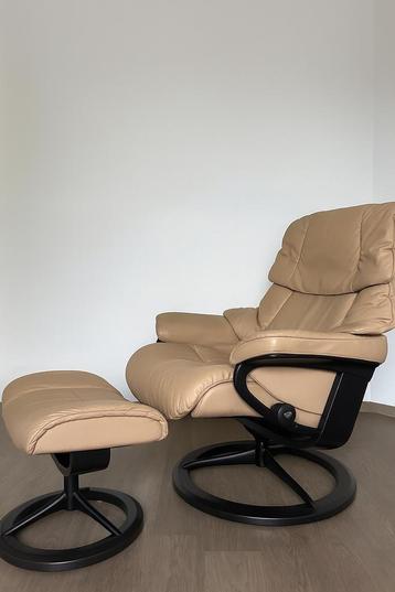 Design Fauteuil Stressless incl. Voetenbank beschikbaar voor biedingen