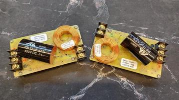 2weg crossovers 4ohm - 2750hz - 6db - 110/175watt als nieuw beschikbaar voor biedingen