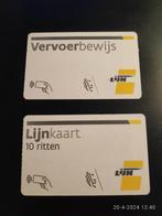 2 keer 10-rittenkaart Delijn, Tickets en Kaartjes, Trein, Bus en Vliegtuig, Algemeen kaartje, Bus, Metro of Tram, Drie personen of meer