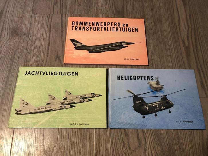 luchtvaart boekjes jachtvliegtuigen helicopters en bommenwer, Verzamelen, Luchtvaart en Vliegtuigspotten, Ophalen of Verzenden