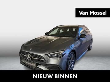 Mercedes-Benz C-klasse 300e AMG LINE Estate + LEDER + TREKHA beschikbaar voor biedingen