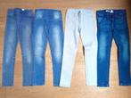 pantalons / treggings en jeans fille - taille 134 (9 ans), Fille, Utilisé, Enlèvement ou Envoi