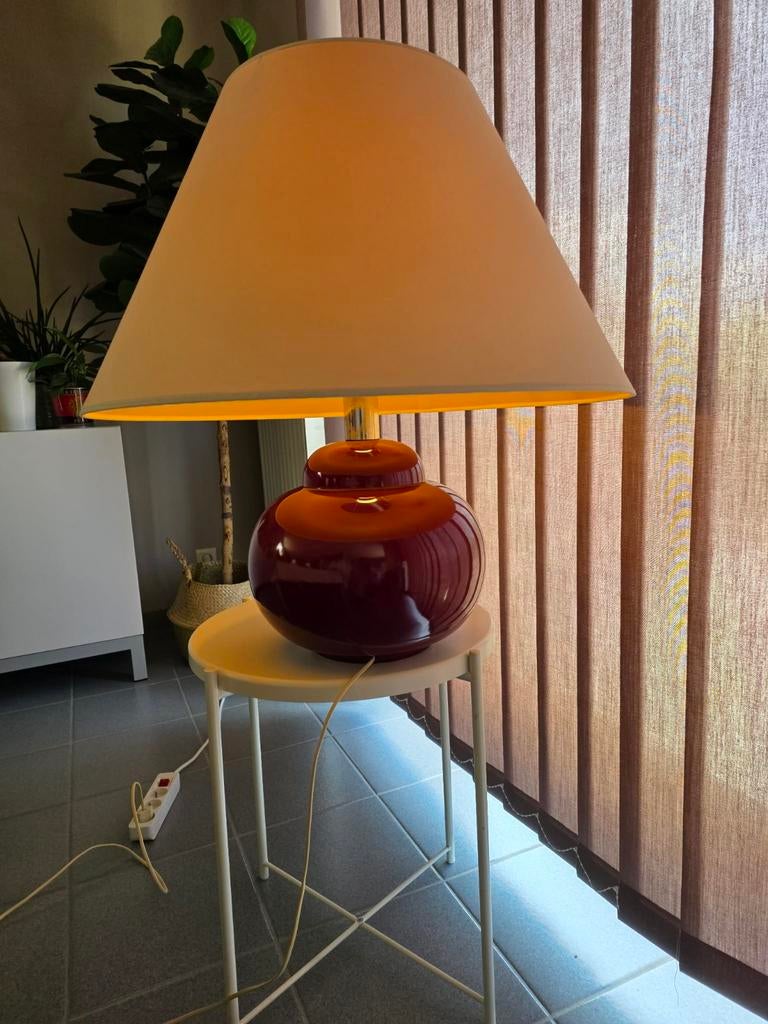 Lampe vintage années 80 livrée avec deux abat-jours, Maison & Meubles, Lampes | Lampes de table, Enlèvement