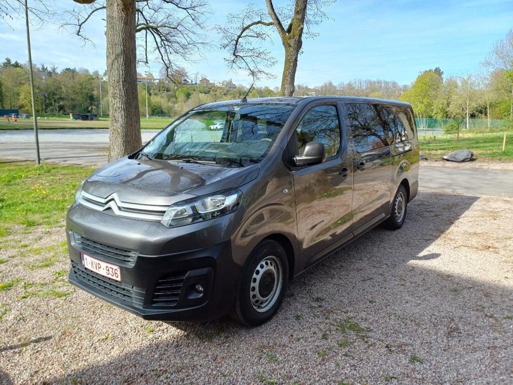 Citroën Jumpy 9 pl – 2020 – 83.000 km – CT OK, Autos, Citroën, Particulier, Space Tourer, Airbags, Air conditionné, Bluetooth