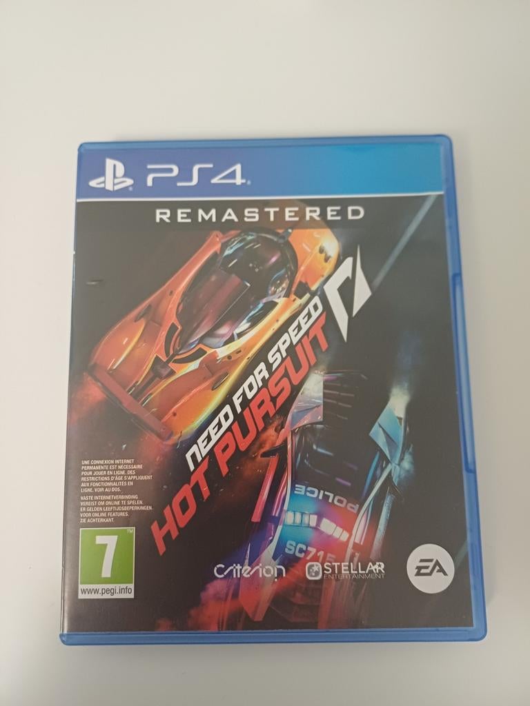 Need For Speed : Hot Pursuit remasterisé, Consoles de jeu & Jeux vidéo, Jeux | Sony PlayStation 4, Online, 1 joueur, À partir de 7 ans