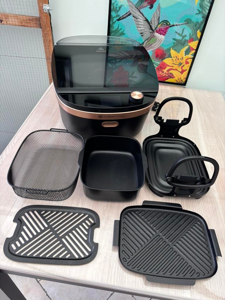 Philips Aircooker + accessoires, Ophalen, Zo goed als nieuw