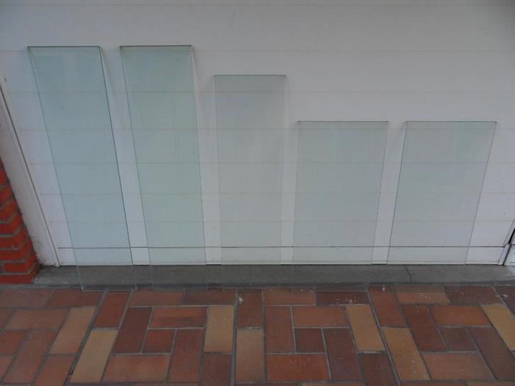 5 Stuks glas voor in foodtruck of bovenkant toonbank, Articles professionnels, Stock & Retail | Voitures, Enlèvement