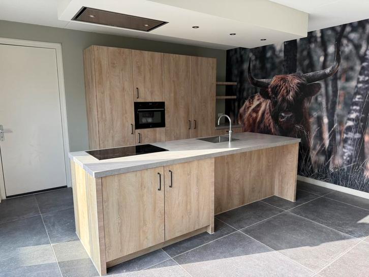 Bel îlot de cuisine complet + équipement + DÉMONTÉ, Maison & Meubles, Cuisine | Cuisines complètes, Autres types, Autres couleurs