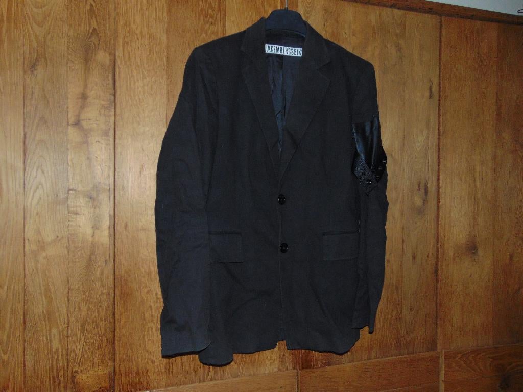 Jasje Bikkembergs in goede staat, Kleding | Heren, Ophalen of Verzenden, Gedragen, Maat 48/50 (M), Zwart