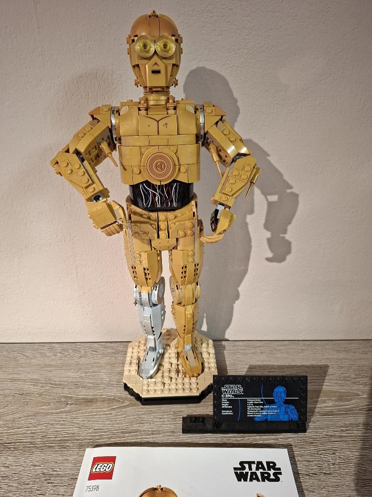 Lego set 75398 - Star Wars C-3PO, Gebruikt, Star Wars, Lego, Ophalen of Verzenden