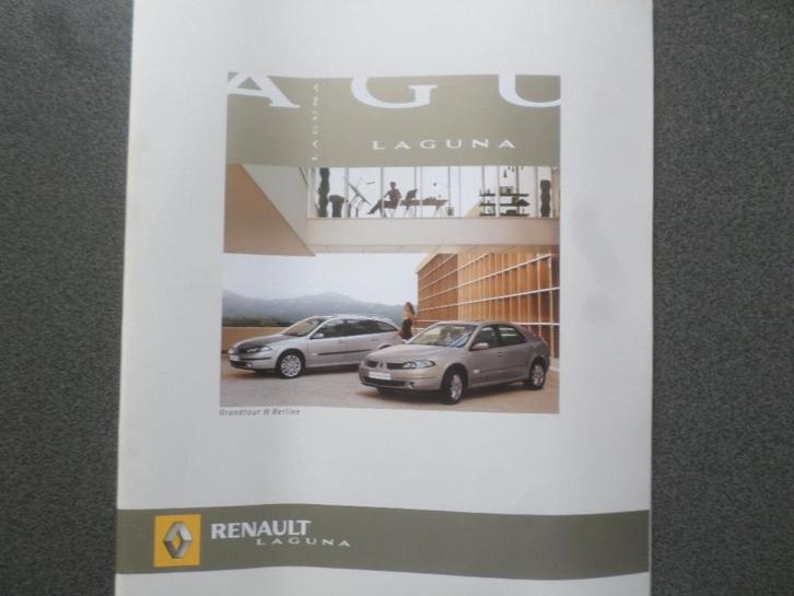 Renault Laguna Berline & Grandtour 2005 NL brochure, Boeken, Auto's | Folders en Tijdschriften, Renault, Ophalen of Verzenden