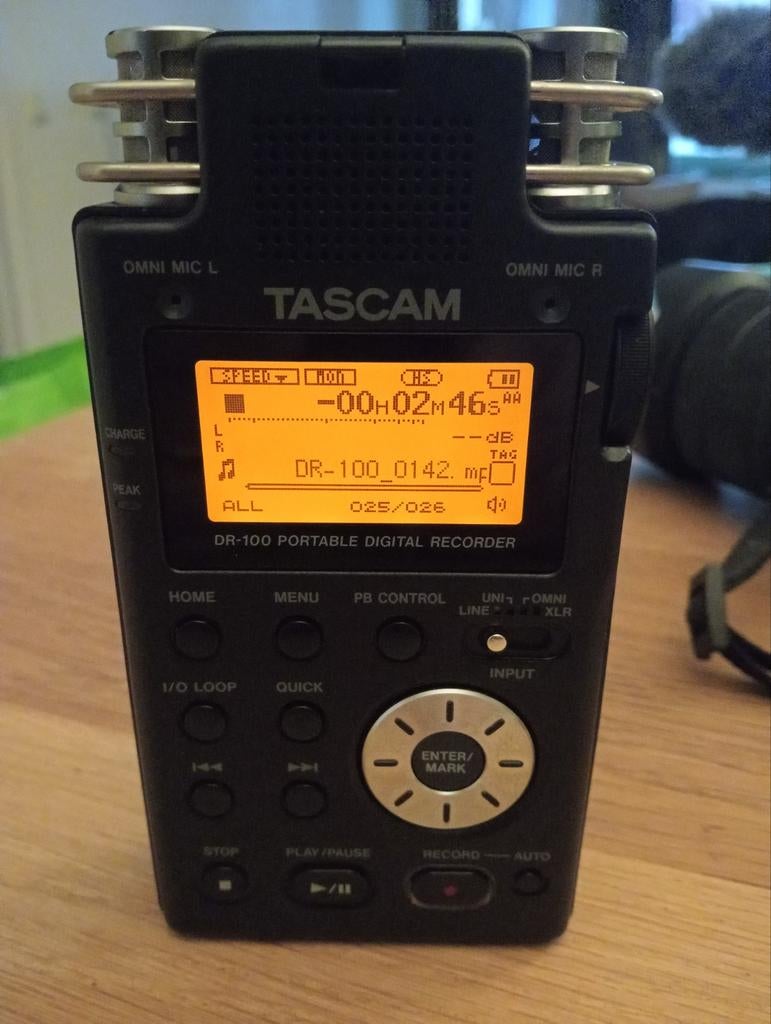 TASCO DR 100 NIEUWSTAAT, Ophalen of Verzenden, Zo goed als nieuw, Audio