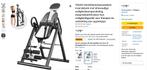 YOLEO foldable inversion / inversietafel (nieuw!: €180), Ophalen, Zo goed als nieuw