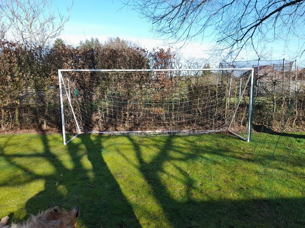 voetbaldoel, Ophalen, Gebruikt