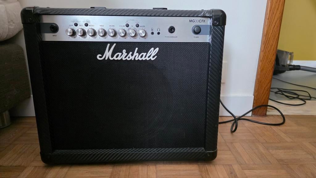 Marshall MG30CFX in perfecte staat, Muziek en Instrumenten, Versterkers | Bas en Gitaar, Ophalen, Gitaar