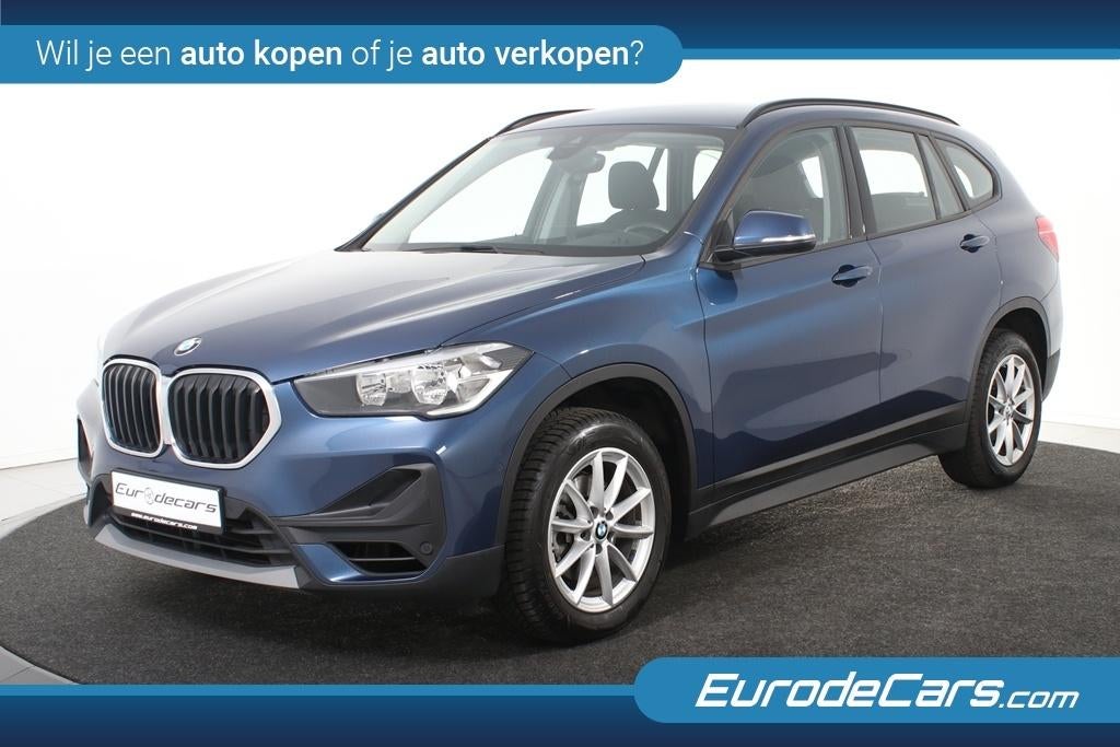 BMW X1 sDrive 18i *1ste Eigenaar*Navigatie*PDC*Standkachel*, Stof, Blauw, Bedrijf, 5 deurs