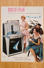 ROCK-OLA Model TEMPO II 1485 Juke-Box 1960 originele mappen, Verzamelen, Automaten | Jukeboxen, Ophalen of Verzenden, Gebruikt