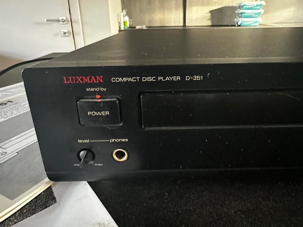 CD speler LUXMAN D-351 (na te kijken!), TV, Hi-fi & Vidéo, Lecteurs CD, Enlèvement, Ne fonctionne pas