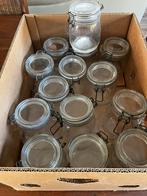 Lot de 29 bocaux en verre différentes tailles, Enlèvement, Utilisé, Verre