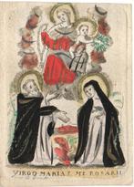 devotieprentjes 18de e C.De Boudt : Virgo Maria..., Ophalen of Verzenden